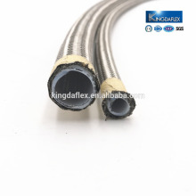 Flexible rubber pipe teflon hose temperature rating hydraulic hose fitting